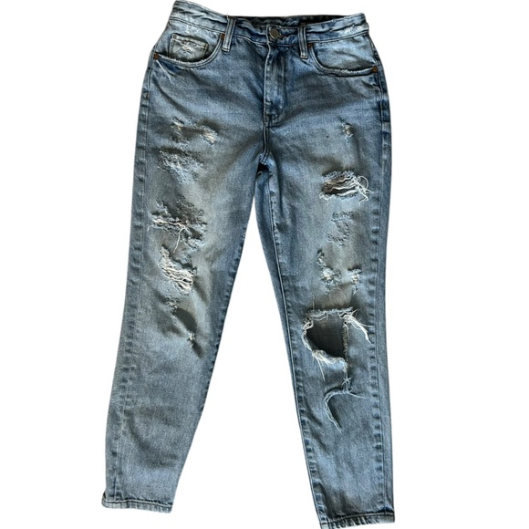 Blank NYC Denim - Blank NYC High Rise Distressed Jeans 27